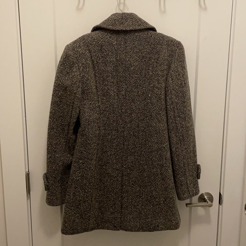 Donatella Brown Tweed Coat - Picture 3 of 8